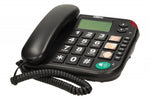 Telefon cu fir KXT480 BB, negru