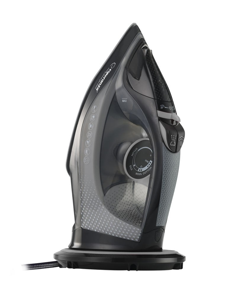 Fier de călcat cu abur fără fir, ceramic satinat, 2600 W