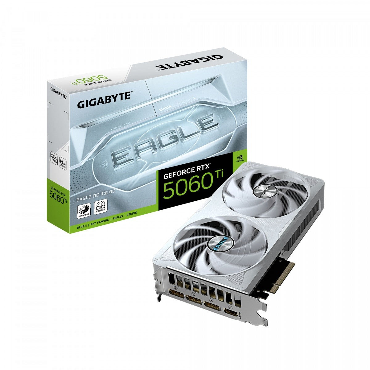 Placă grafică GeForce RTX 5060 Ti EAGLE OC ICE 8G 128BIT GDDR7 HDMI/3DP