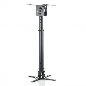 Suport suspendat 45-76cm pentru proiector P-107B 15KG Negru