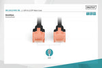 Cablu de conectare U/UTP cat.6 PVC 5m negru