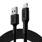 Cablu GC Ray USB - Lightning 200 cm, iluminare de fundal LED