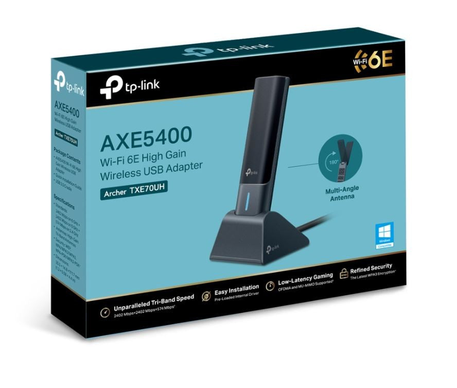 Placă de rețea USB Archer TXE70UH AXE5400