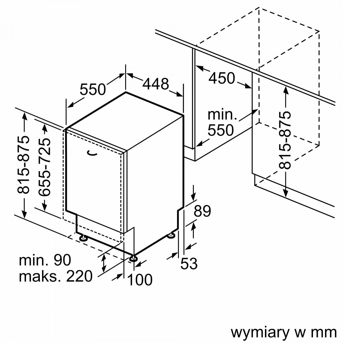 Mașină de spălat vase cu 3 coșuri SPV2HMX42E