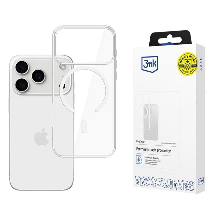 Husa Armor MagCarcasă pentru Apple iPhone 17 Pro Max Transparentă
