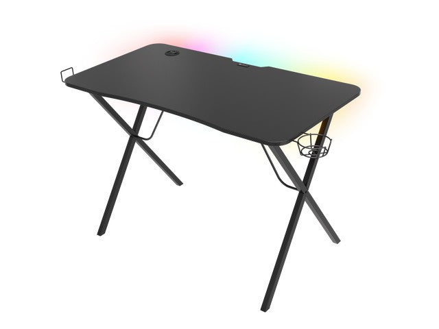 Birou de gaming Genesis Holm 200 cu iluminare de fundal RGB