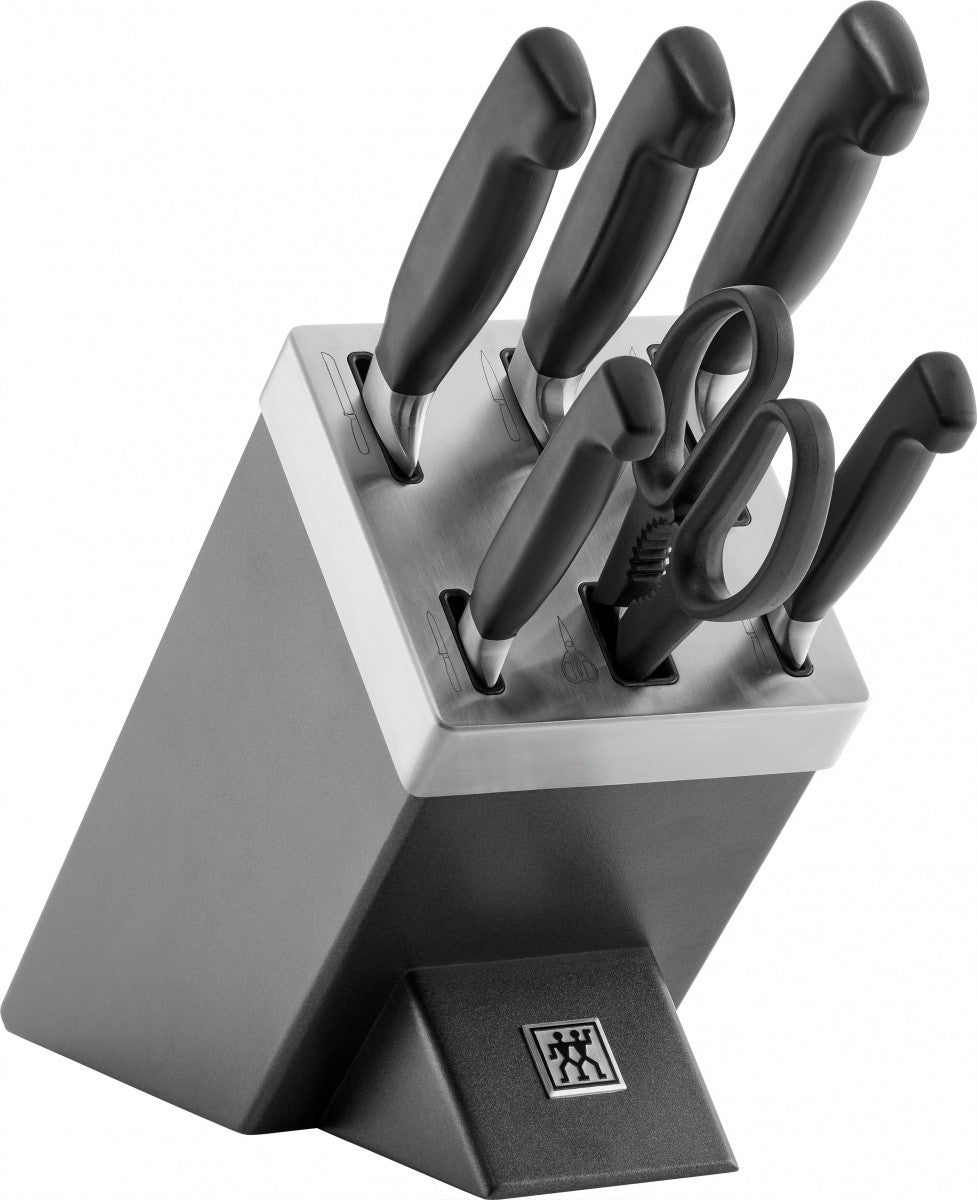Set de cuțite Four Star, 5 piese, gri