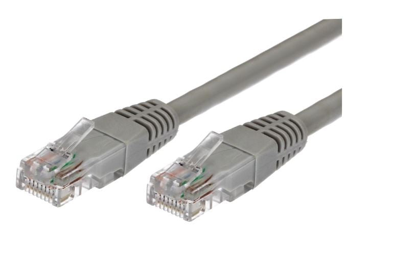 Cablu de cupru Cat.6A RJ45 UTP 1m gri