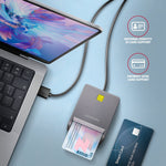 Cititor de carduri USB CRE-SM3T, cablu de 1,3 m
