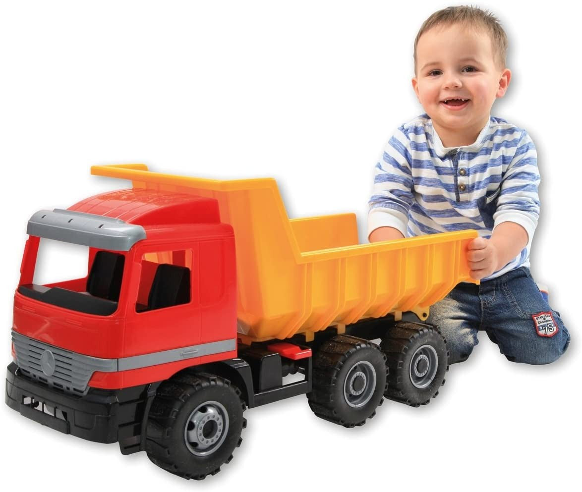 Camion basculant Mercedes Actros 62 cm vrac într-o cutie
