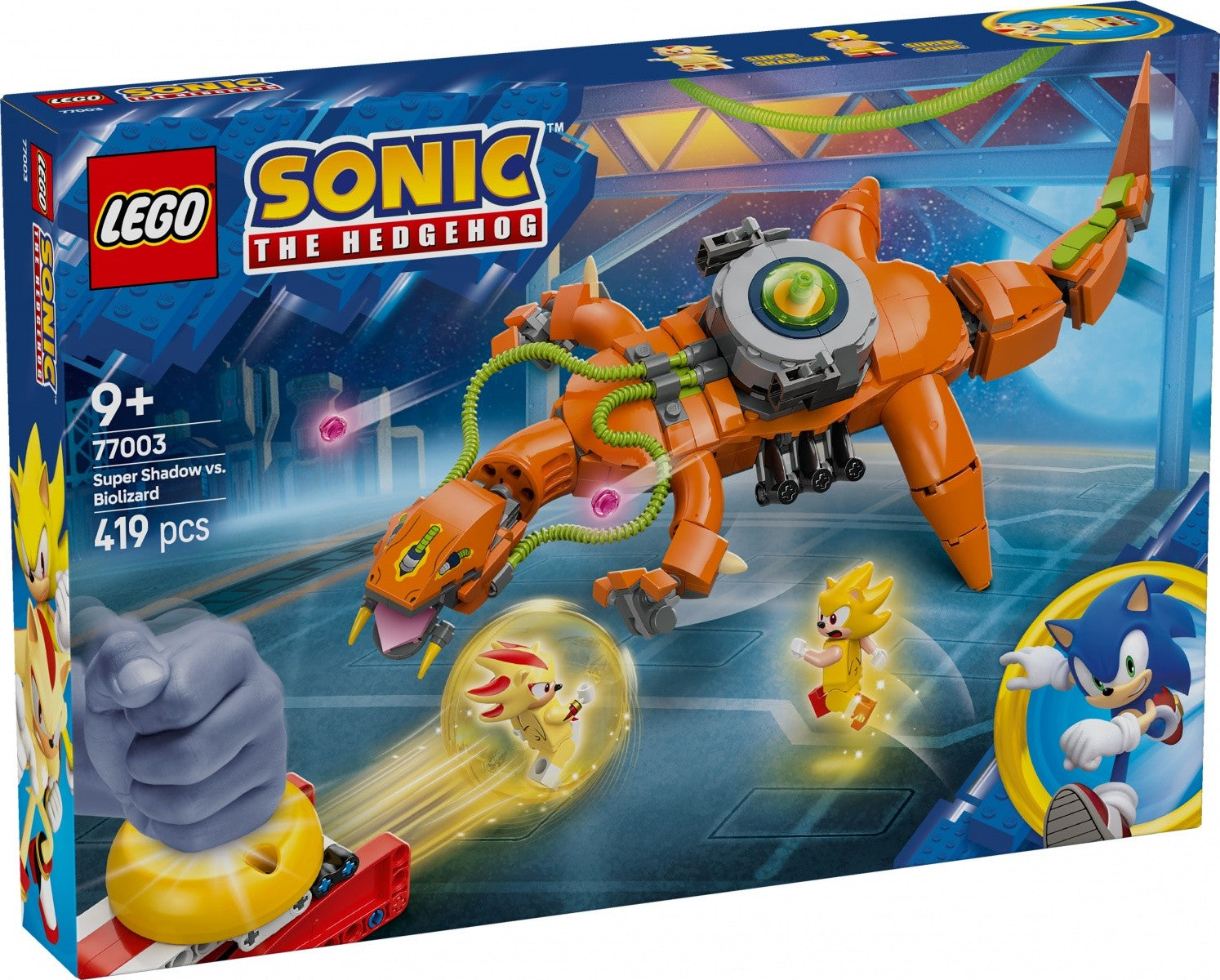 Sonic 77003 Super Shadow vs. Biolizard