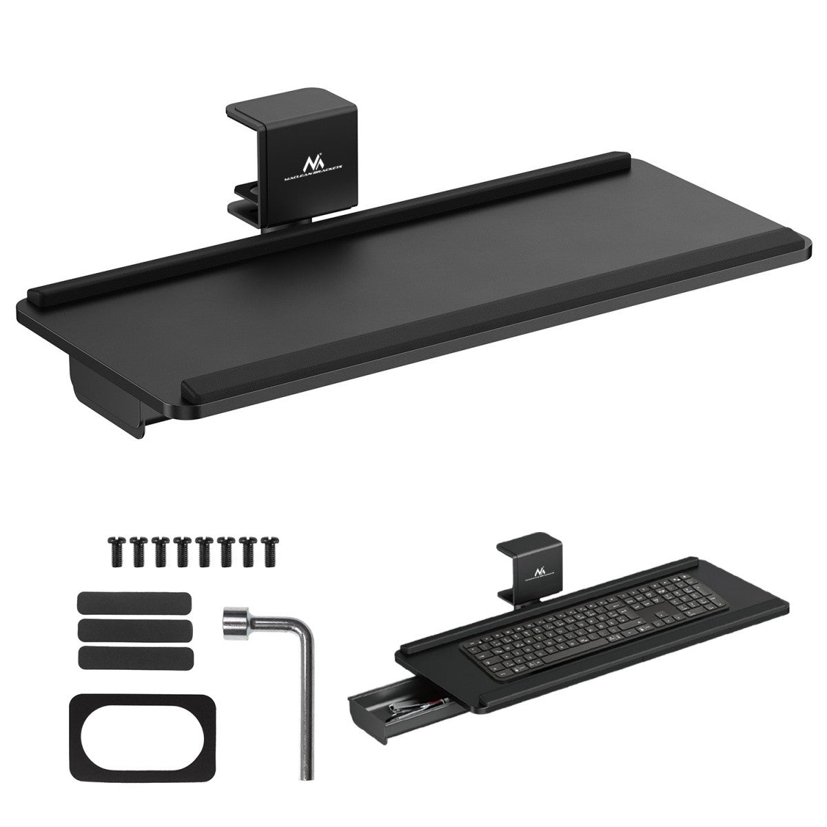 Suport tastatură sub birou MC-108B