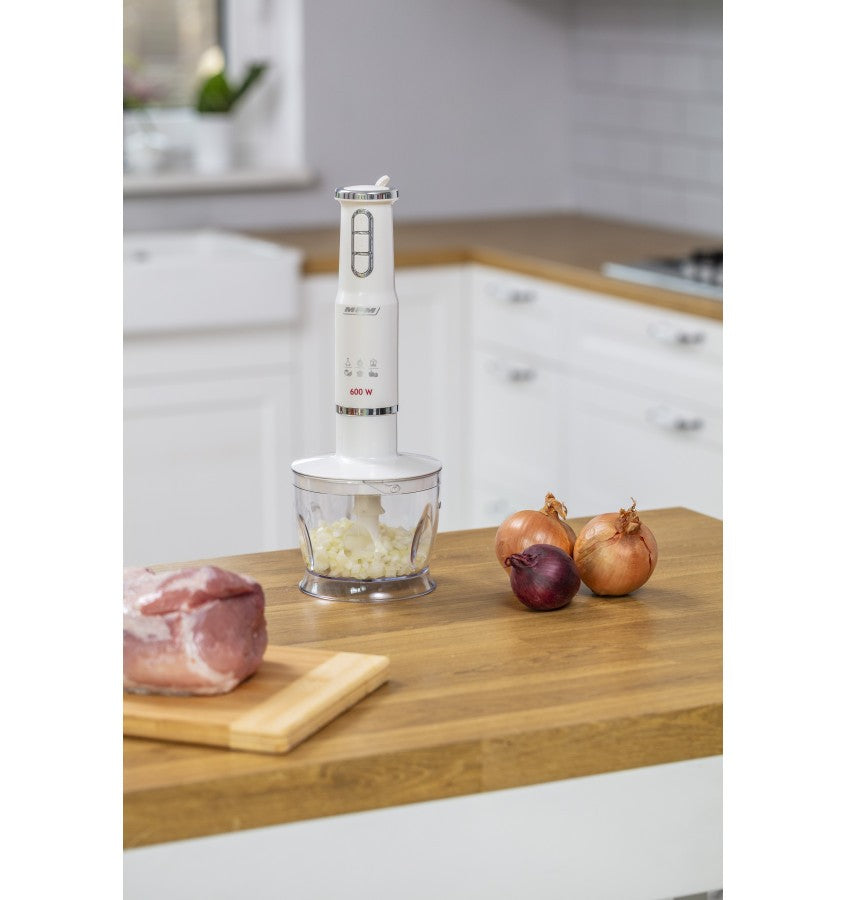 Set blender de mână MBL-43 alb
