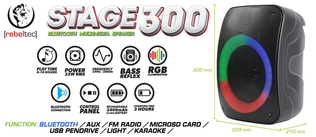 Boxă Bluetooth STAGE 300