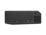 Tastatură wireless Turbot 2 subțire pentru Smart TV, BT+ 2.4 GHz