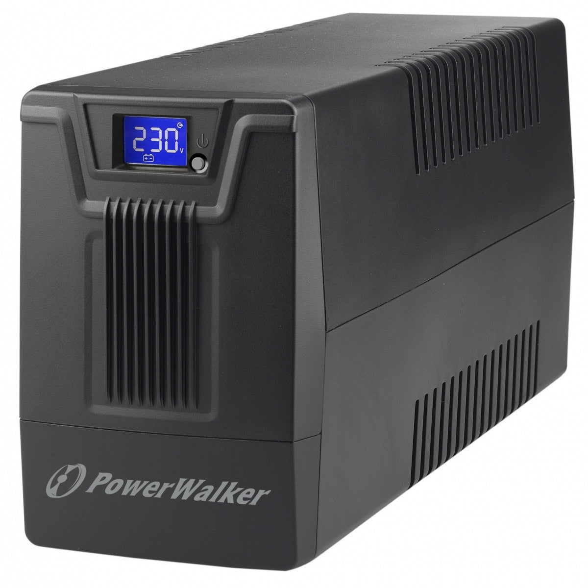 UPS POWERWALKER LINE-INTERACTIVE 800VA SCL 2X PL 230V, intrare/ieșire RJ11/45, USB, LCD