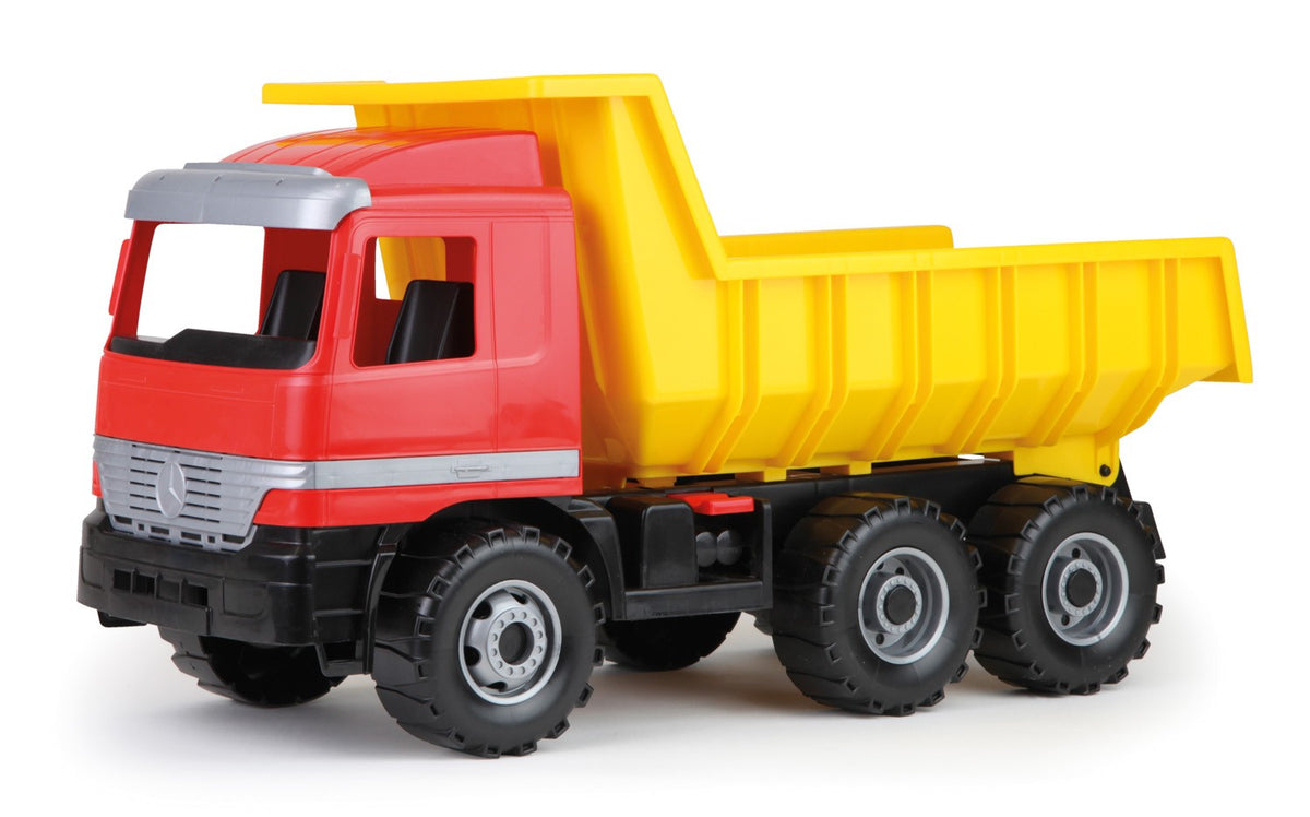Camion basculant Mercedes Actros 62 cm vrac într-o cutie