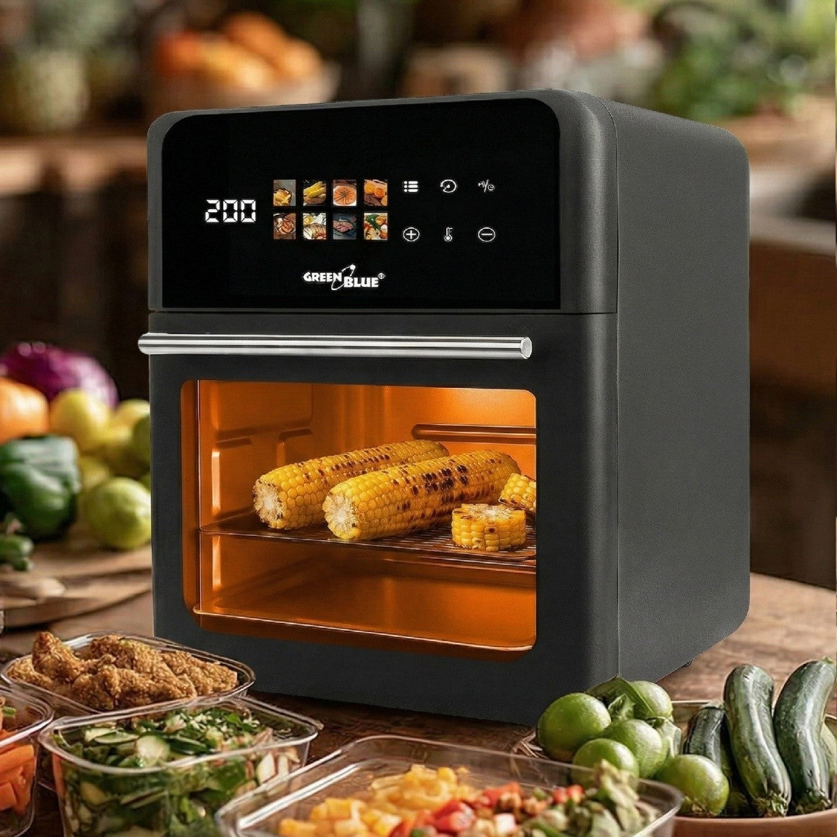 Friteuză cu aer GB950 1800 W, 10L