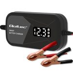 Încărcător inteligent cu microprocesor 12V | 2A | Redresor cu funcție de regenerare a celulelor pentru baterii AGM cu gel | LCD