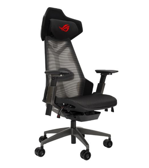 Scaun de gaming ROG Destrier Ergo, negru