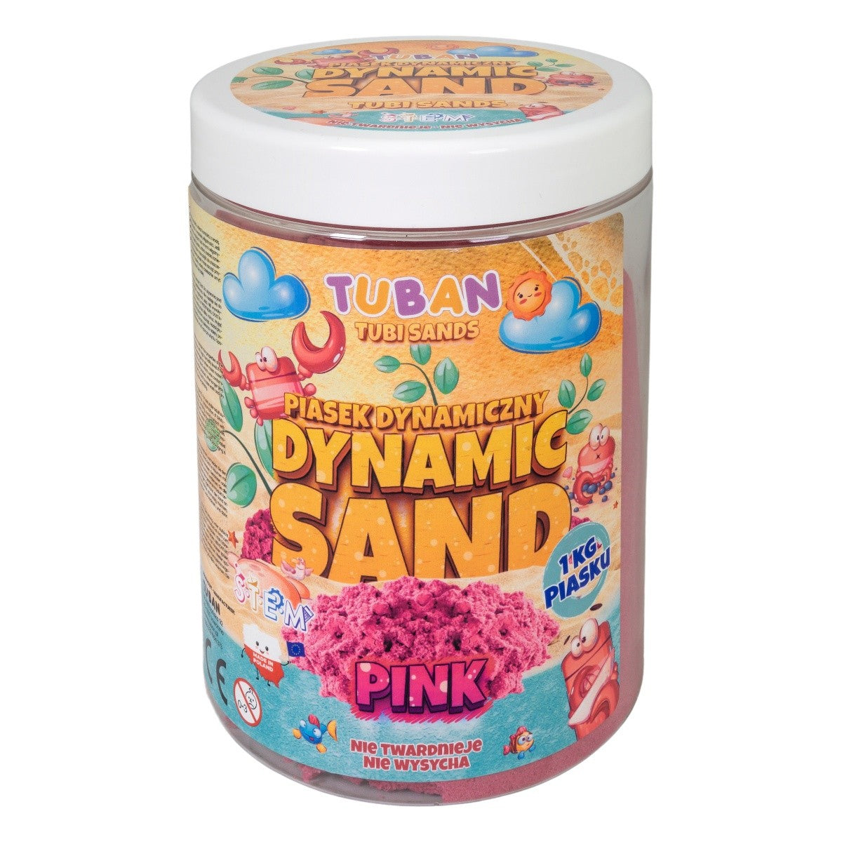 Nisip dinamic 1kg roz