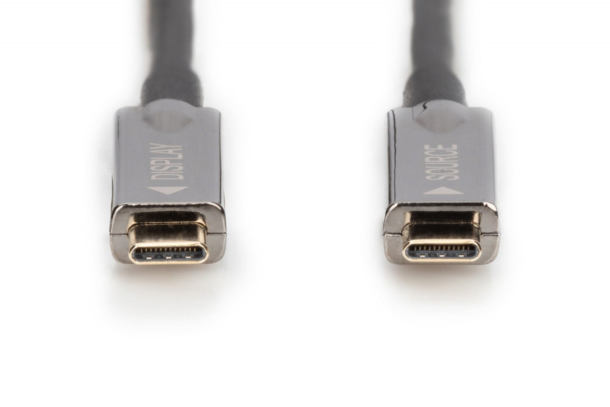 Cablu de conectare hibrid AOC USB 3.1 Tip-C/USB Tip-C 4K 60Hz 15m