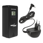 Stație meteo wireless GB540N cu indicator de confort, măsurare umiditate, fază lunară, ceas cu sistem DCF