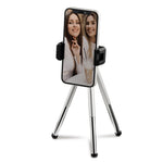 Mini trepied elegant 2 în 1 pentru smartphone și cameră foto