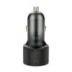 Încărcător auto CC-50Q QC3.0 75W 1X USB + 1X USB-C PD Negru