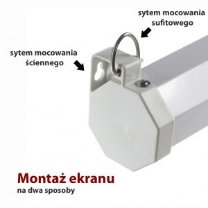 Ecran electric 16:9 119" 264x147cm cu telecomandă FS-119 16:9