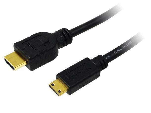 Cablu HDMI - mini HDMI, 1,5 m, placat cu aur