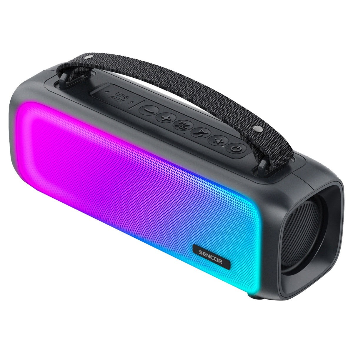 Boxă Bluetooth cu radio SSS 3000 KIDS 16W, panou LED