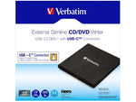 Unitate CD/DVD RW USB-C 3.2 Slim 43886