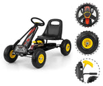 Kart cu pedale Thor Black