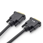 Cablu DVI M-M 24+1 1,8 m negru, placat cu aur