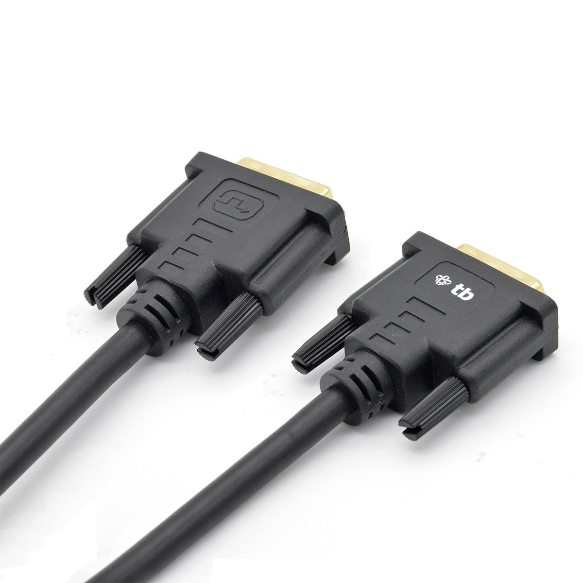 Cablu DVI M-M 24+1 1,8 m negru, placat cu aur