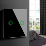 Întrerupător tactil SMART MCE714B cu Wi-Fi dual, negru