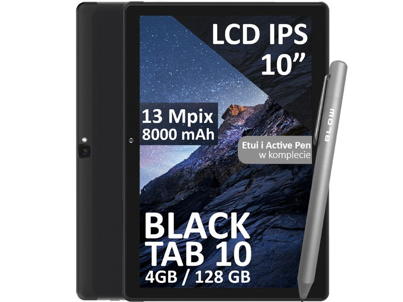 Tabletă BlackTAB10 4/128GB 4G LTE 10 Cali Negru