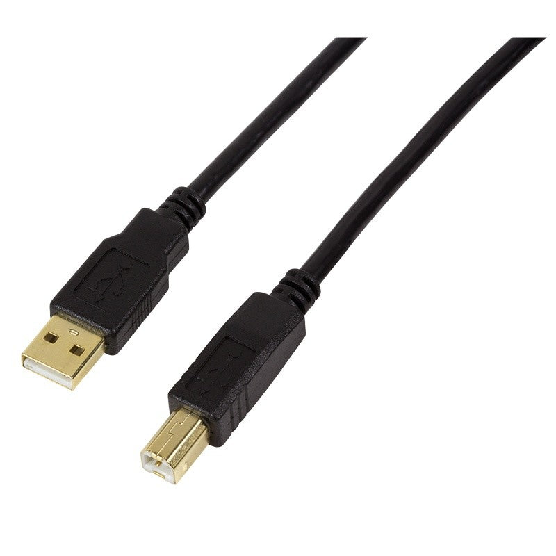 Cablu activ USB 2.0 AM/BM 10m negru