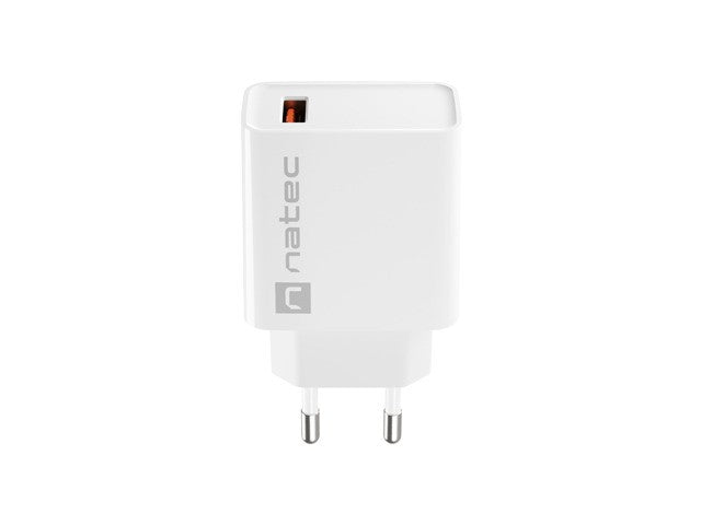 Încărcător de perete Ribera 1x USB-A 18W Alb