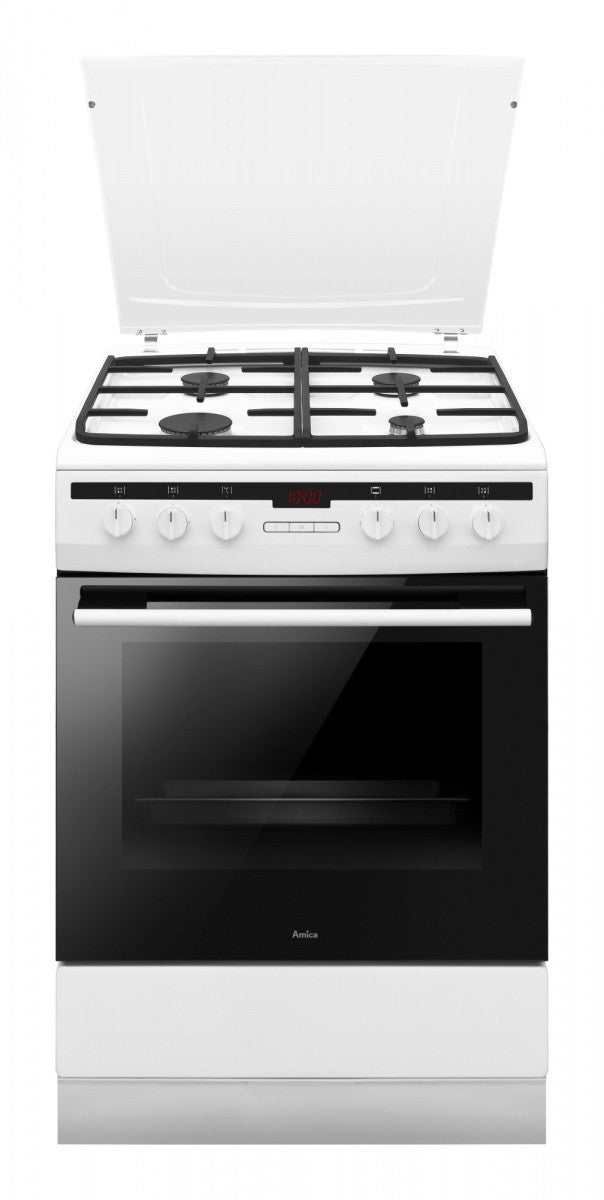 Aragaz electric pe gaz 617GEH3.33HzpTaDpA(W) PIZZA