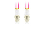 Cablu de patch-uri cu fibră optică Mm Lc/UPC-Lc/UPC Duplex 3.0mm 2m violet
