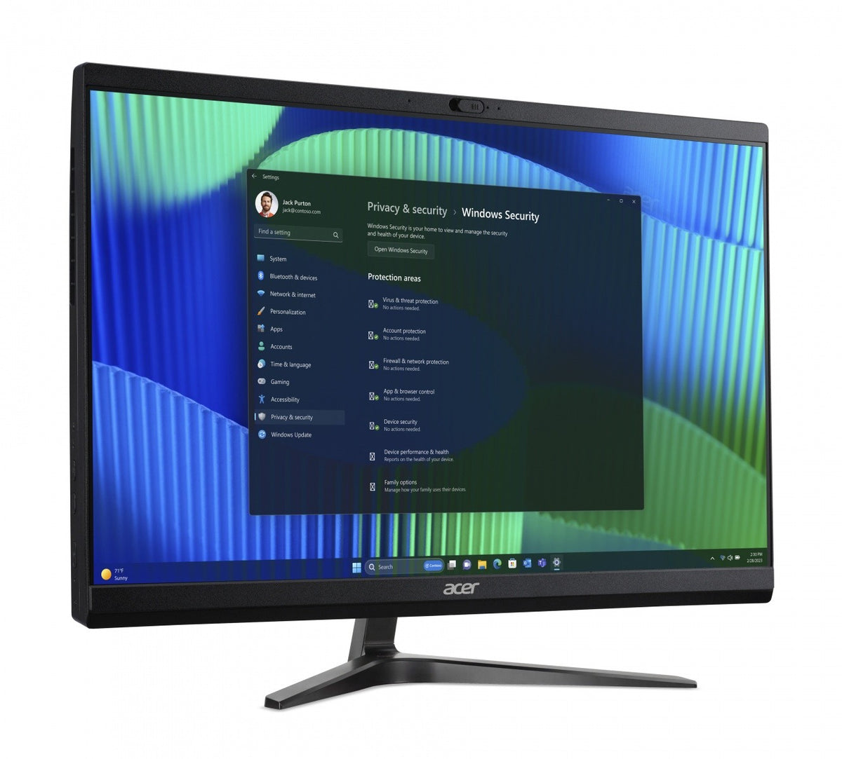 Computer All in One Veriton Vero VZ2724G i5-14400 8/512/23,8 inchi Win11 Pro