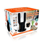 *Uscător de încălțăminte cu dezinfecție cu ozon USCĂTOR DE ÎNCĂLȚĂMINTE OZONE PRO+ MT6539 (negru)