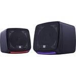 Boxe computer J3 2.0 6W LED USB, negre