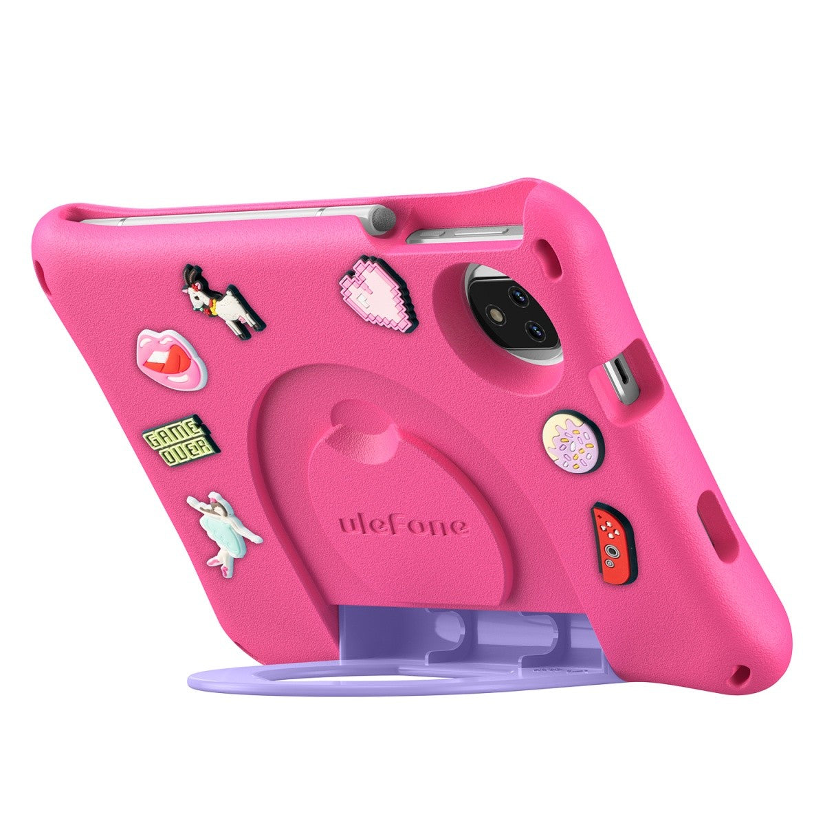 Tabletă Tab A9 Pro Kids 4G 8" 4/128GB cu husă pentru copii roz