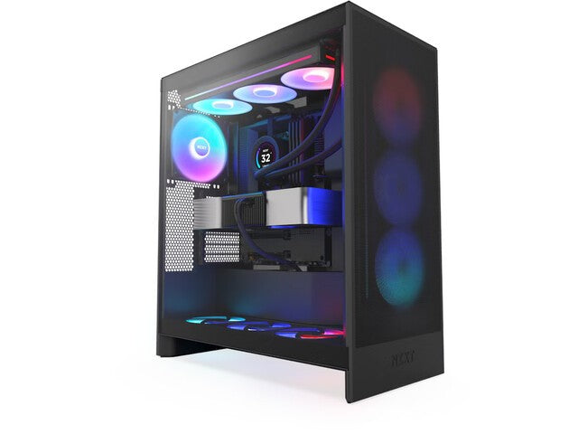 Carcasă H7 FLOW RGB Midi Tower cu fereastră (2024) neagră