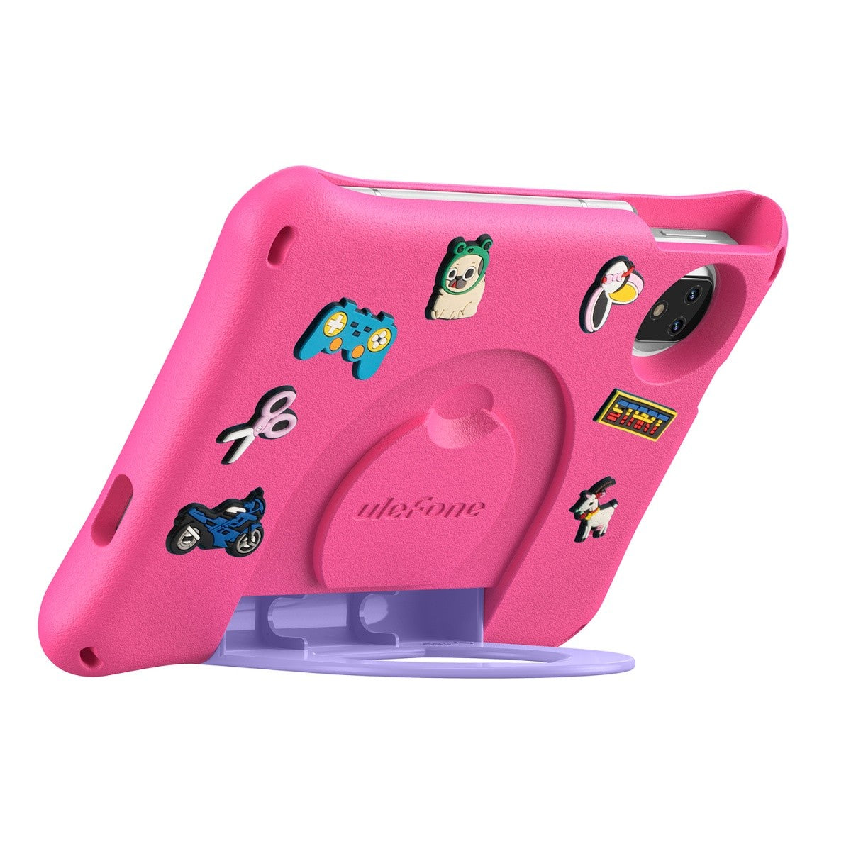 Tabletă Tab A9 Pro Kids 4G 8" 4/128GB cu husă pentru copii roz