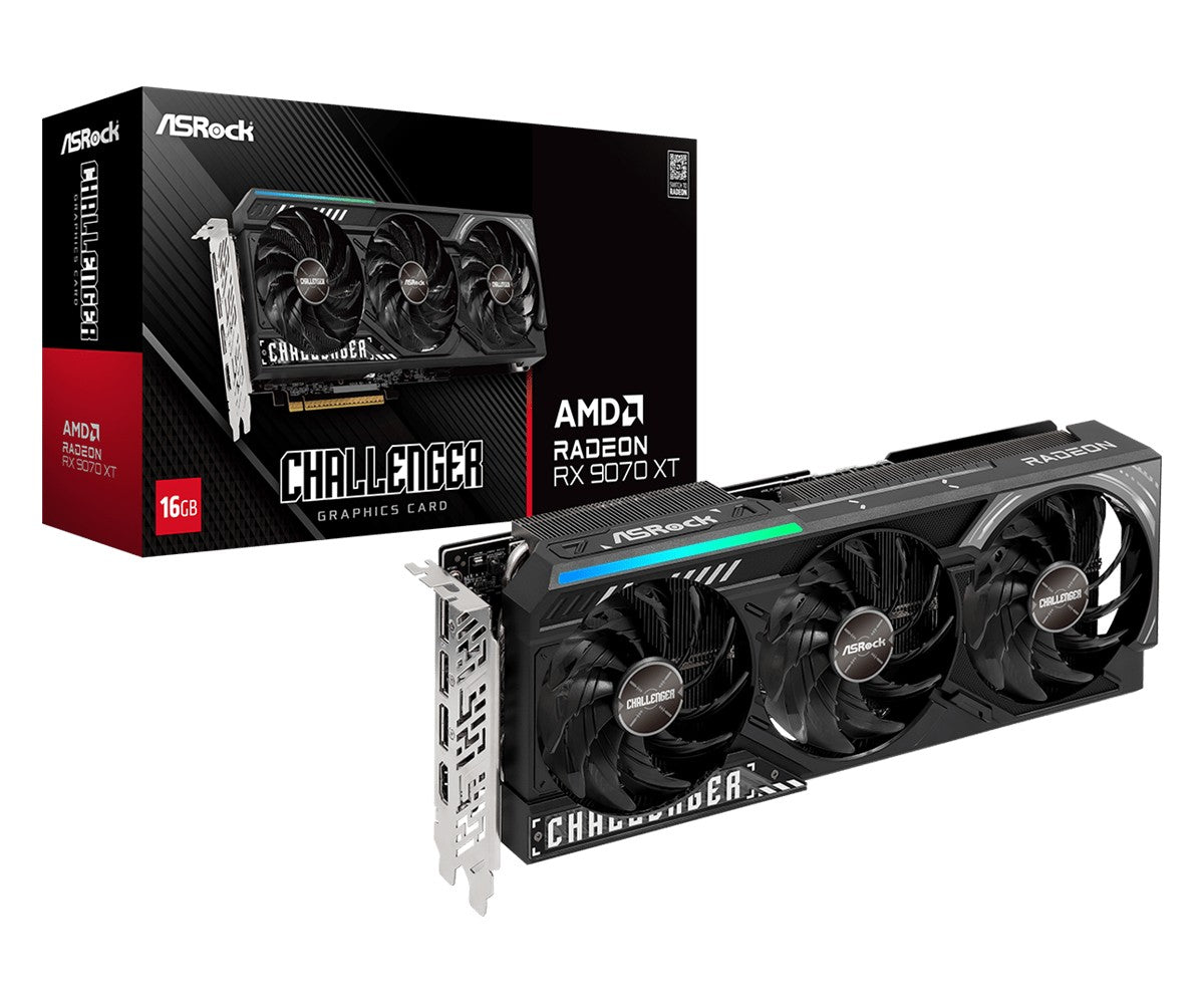 Placă grafică Radeon RX 9070 XT CHALLENGER 16GB GDDR6 256bit 3DP/HDMI