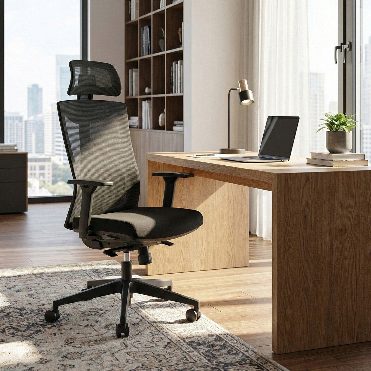 Scaun de birou ergonomic premium Ergo Office ER-414